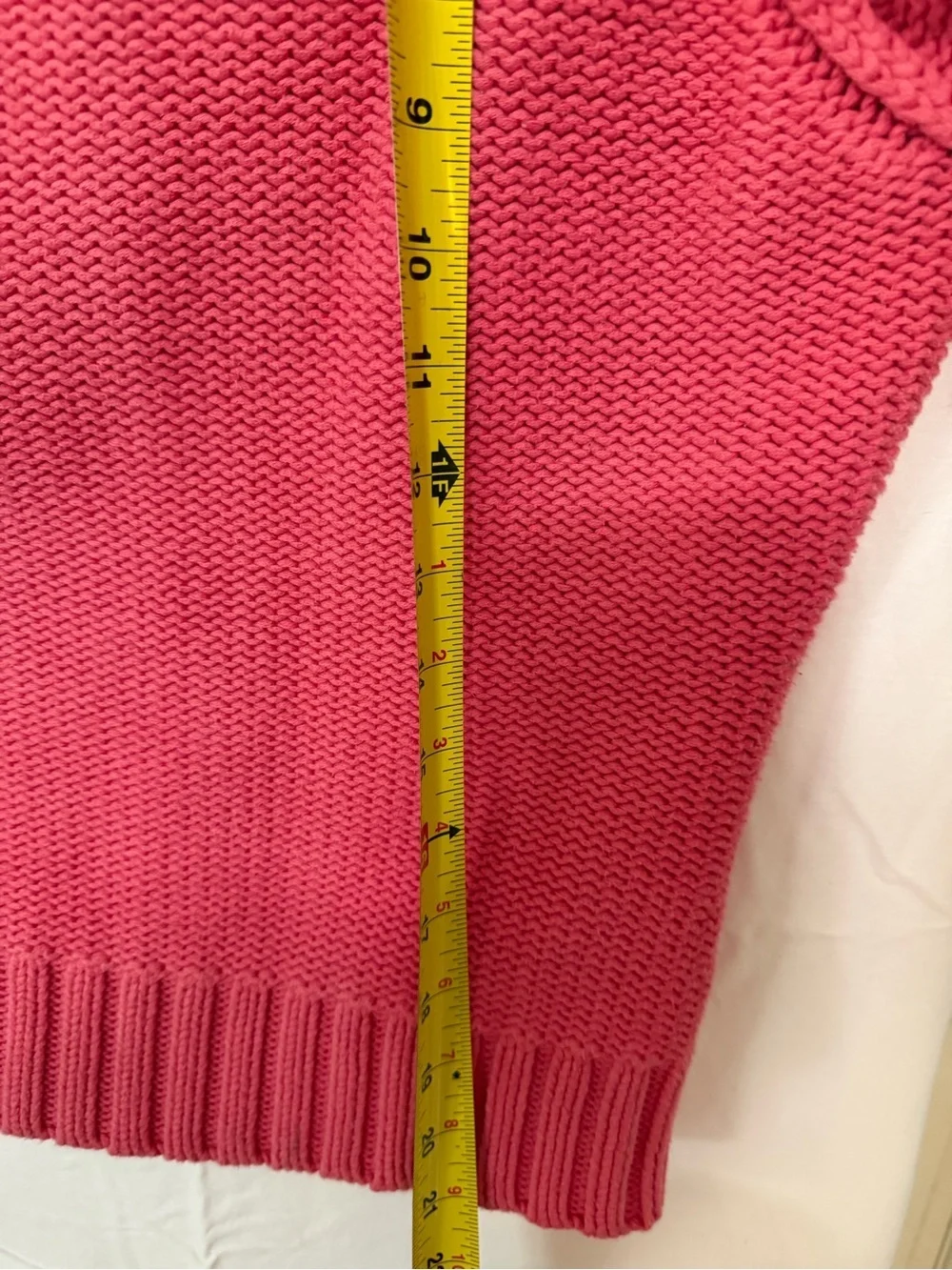 J. Crew Coral Zip-Front Knit Cardigan